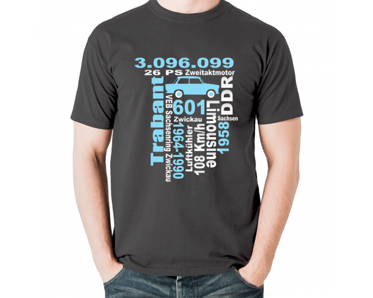 Trabant Kennzahlen T-Shirt Cars & Bikes 18,90 €