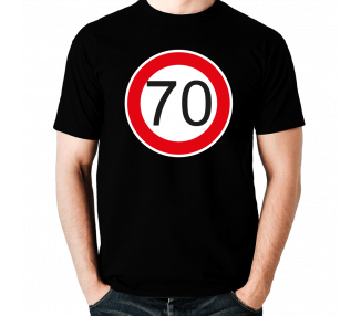 70 Jahre Verkehrsschild Geburtstag T-Shirt Hoodie Geburtstag 18,90 €