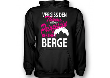 Vergiss den Thron die Prinzessin besteigt Berge T-Shirt Hoodie Sport & Freizeit 18,90 €