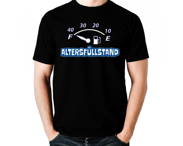 Altersfüllstand 40 Geburtstag T-Shirt Hoodie Geburtstag 18,90 €