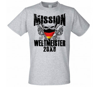 Mission Weltmeister Russland Fussball 2018 T-Shirt WM Shirts 18,90 €