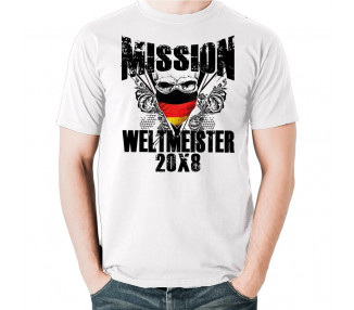 Mission Weltmeister Russland Fussball 2018 T-Shirt WM Shirts 18,90 €