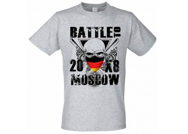 Battle to Moscow Russland Fussball 2018 WM T-Shirt WM Shirts 18,90 €