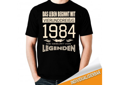 Das Leben beginnt mit...Geburtstag T-Shirt Hoodie Geburtstag 18,90 €