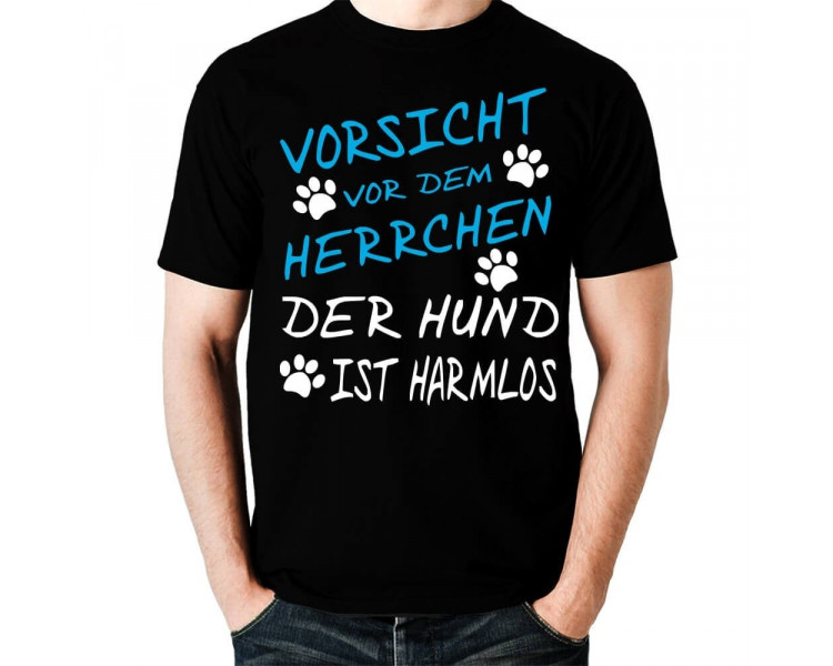 Vorsicht vor dem Herrchen T-Shirt Hoodie Sport & Freizeit 18,90 €