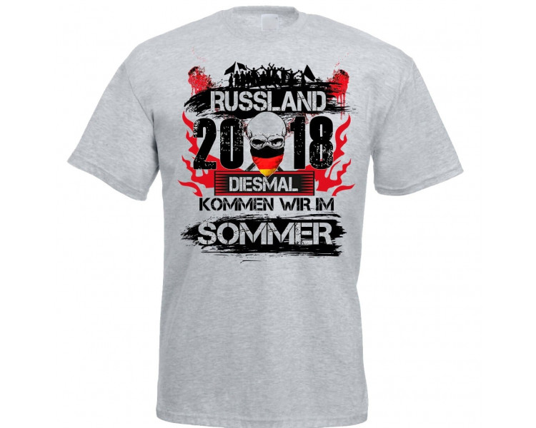 Russland 2018 - Diesmal kommen wir im Sommer T-Shirt Hoodie WM Shirts 18,90 €