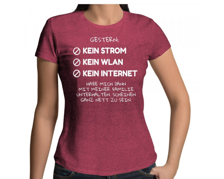 Stromausfall kein wlan T-Shirt Hoodie Party, Fun & Urlaub 18,90 €
