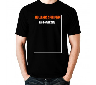 Holland Spielplan WM 2018 Russland Funshirt Fussball T-Shirt ohne Holland zur WM Sport & Freizeit 18,90 €