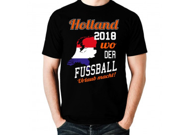 Holland 2018 wo der Fussball Urlaub macht T-Shirt Sport & Freizeit 18,90 €