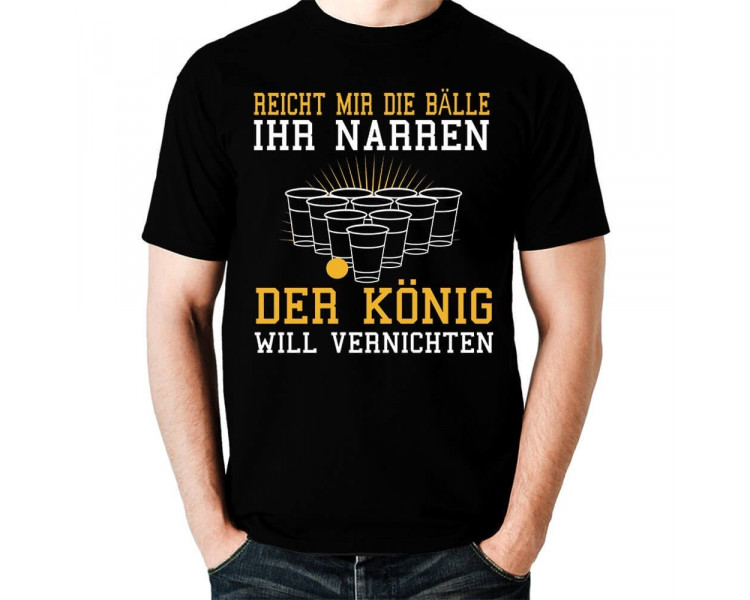 Beer Pong / BIER BONG König FEIERN T-Shirt Hoodie Party, Fun & Urlaub 18,90 €