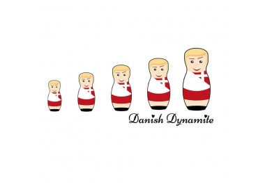 Danish Dynamite Dänemark Danmark Matrjoschkas worldcup T-Shirt WM Shirts 18,90 €