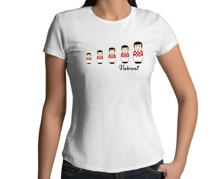 Kroatien Croatia Vatreni Matrjoschkas worldcup T-Shirt WM Shirts 18,90 €