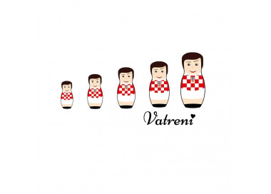 Kroatien Croatia Vatreni Matrjoschkas worldcup T-Shirt WM Shirts 18,90 €