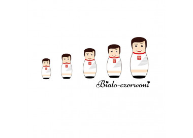 Polska Polen bialo czerwoni Matrjoschkas worldcup T-Shirt WM Shirts 18,90 €