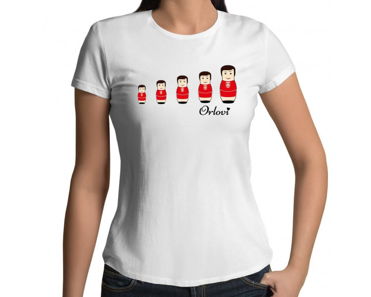 Serbien Orlovi Serbia Matrjoschkas Worldcup T-Shirt WM Shirts 18,90 €
