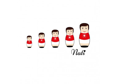 Schweiz Nati Matrjoschkas Worldcup T-Shirt WM Shirts 18,90 €