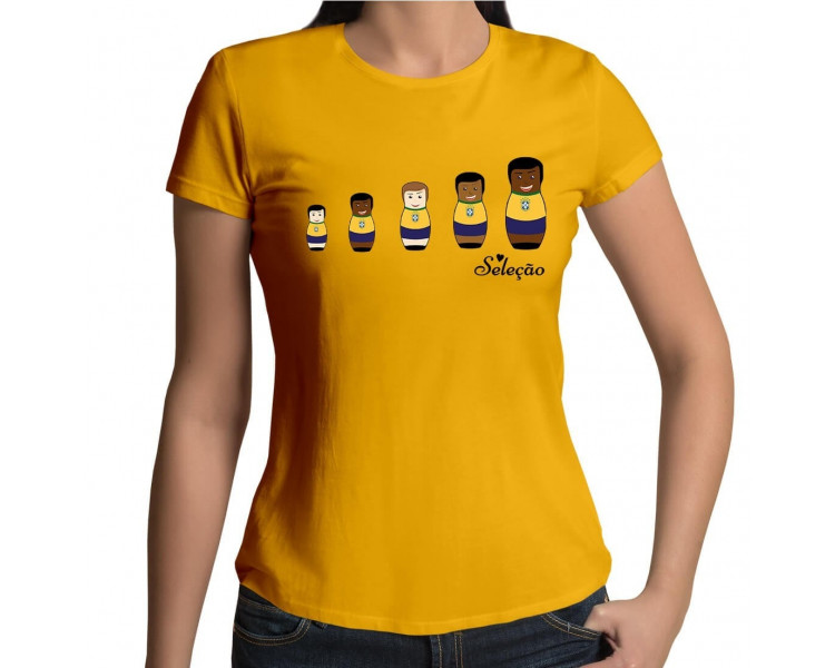 Brasilien Fanshirt Matrjoschkas Worldcup T-Shirt WM Shirts 18,90 €