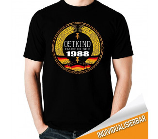 Ostkind made in the DDR 1988 T-Shirt Hoodie Geburtstag 18,90 €