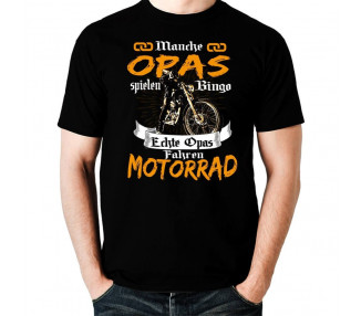 Manche Opas spielen Bingo echte Opas Motorrad T-Shirt Hoodie Baby & Familie  18,90 €