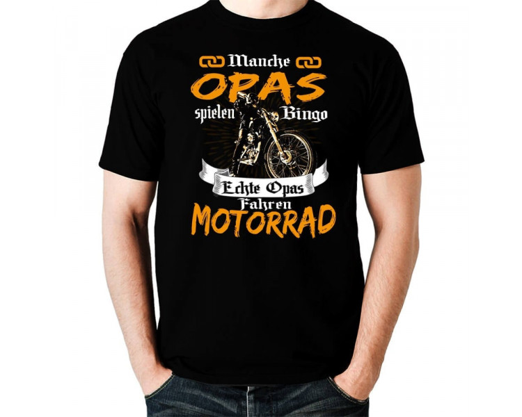 Manche Opas spielen Bingo echte Opas Motorrad T-Shirt Hoodie Baby & Familie  18,90 €