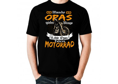 Manche Opas spielen Bingo echte Opas Motorrad T-Shirt Hoodie Baby & Familie  18,90 €