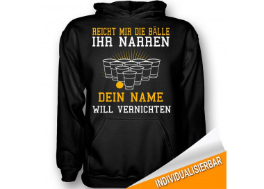 Beer Pong / BIER BONG Dein Name FEIERN T-Shirt Hoodie Party, Fun & Urlaub 18,90 €
