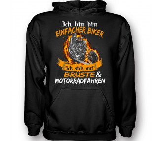 Ich mag Motorradfahren und Brüste T-Shirt Hoodie Sport & Freizeit 18,90 €