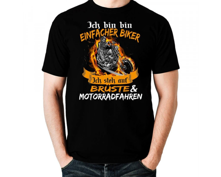 Ich mag Motorradfahren und Brüste T-Shirt Hoodie Sport & Freizeit 18,90 €