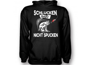 Schlucken Baby nicht Spucken Raubfisch T-Shirt Hoodie Sport & Freizeit 18,90 €