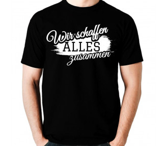 Wir schaffen alles zusammen ALKOHOL T-Shirt Paar-Shirts 18,90 €