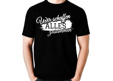 Wir schaffen alles zusammen ALKOHOL T-Shirt Paar-Shirts 18,90 €