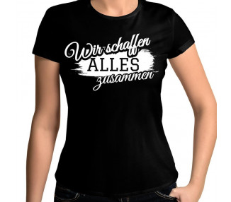 Wir schaffen alles zusammen ALKOHOL T-Shirt Paar-Shirts 18,90 €