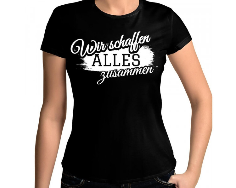 Wir schaffen alles zusammen ALKOHOL T-Shirt Paar-Shirts 18,90 €