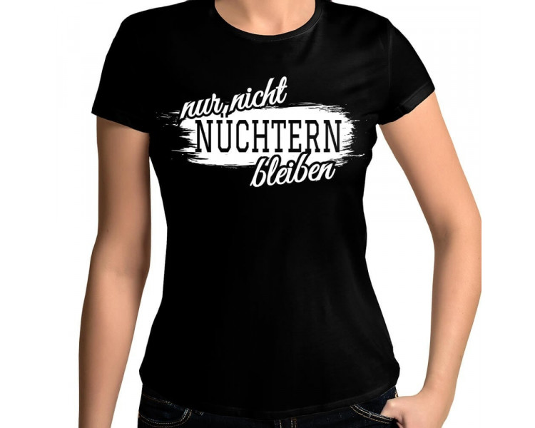 Nur nicht nüchtern bleiben ALKOHOL T-Shirt Paar-Shirts 18,90 €