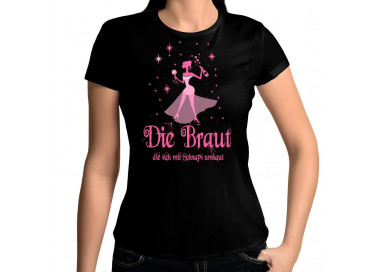 Die Braut Schnaps JGA Party T-Shirt Hoodie Party, Fun & Urlaub 18,90 €