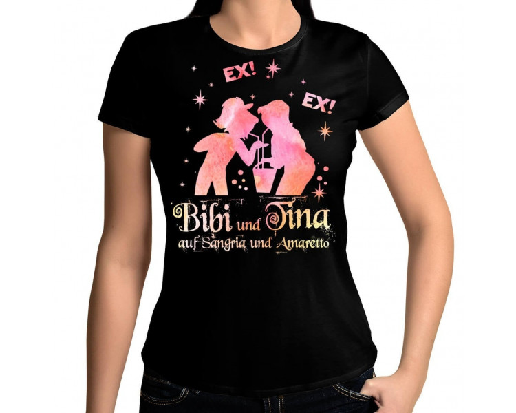 Bibi und Tina auf Sangria JGA Party T-Shirt Hoodie Party, Fun & Urlaub 18,90 €