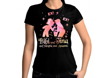 Bibi und Tina auf Sangria JGA Party T-Shirt Hoodie Party, Fun & Urlaub 18,90 €