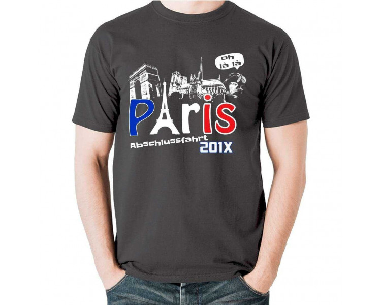 Paris Abschlussfahrt T-Shirt Schule, Studium & Beruf 18,90 €
