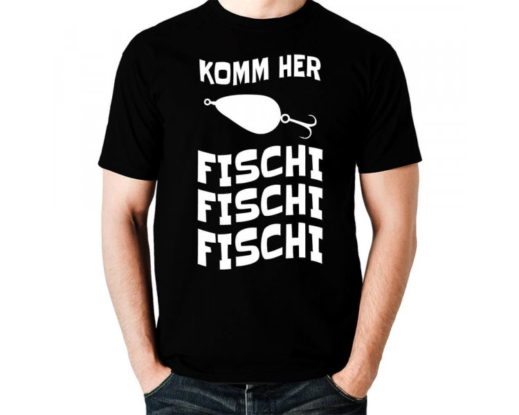 Komm her Fischi Angeln T-Shirt Hoodie Sport & Freizeit 18,90 €