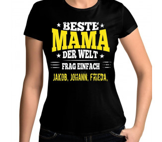 Beste Mama Frag einfach....T-Shirt Hoodie Baby & Familie  18,90 €