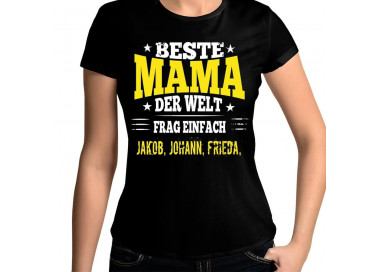 Beste Mama Frag einfach....T-Shirt Hoodie Baby & Familie  18,90 €