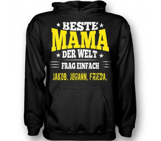 Beste Mama Frag einfach....T-Shirt Hoodie Baby & Familie  18,90 €