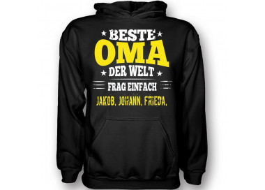 Beste Oma der Welt Frag einfach....T-Shirt Hoodie Baby & Familie  18,90 €