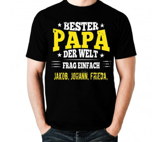 Bester Papa der Welt -Frag einfach T-Shirt Hoodie Baby & Familie  18,90 €