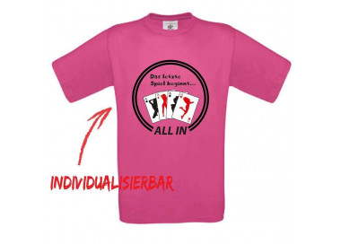 All In - das letzte Spiel beginnt JGA T-Shirt JGA 14,90 €