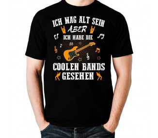 Ich mag alt sein - aber coole Bands erlebt T-Shirt Hoodie Party, Fun & Urlaub 18,90 €