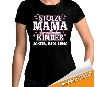Stolze Mama der weltbesten... T-Shirt Hoodie Baby & Familie  28,90 €