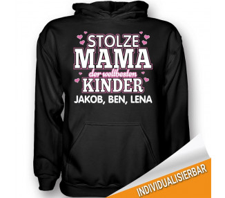 Stolze Mama der weltbesten... T-Shirt Hoodie Baby & Familie  28,90 €