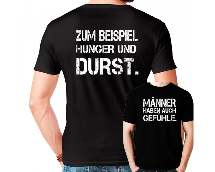 Männer haben auch Gefühle - Durst zum Beispiel T-Shirt Hoodie Party, Fun & Urlaub 18,90 €