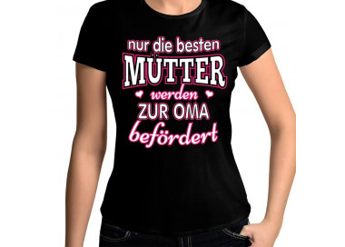 Nur die besten Mütter werden zur Oma befördert T-Shirt Hoodie Baby & Familie  30,90 €